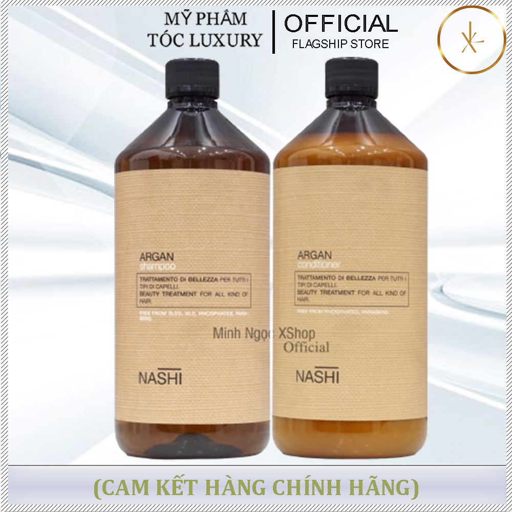 DẦU GỘI XẢ PHỤC HỒI HƯ TỔN NASHI ARGAN CLASSIC 1000ML